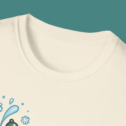 Christmas Whale Unisex T-Shirt
