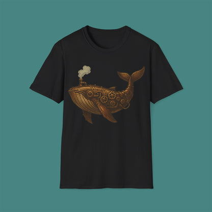 Steampunk Mechanical Whale Unisex T-Shirt