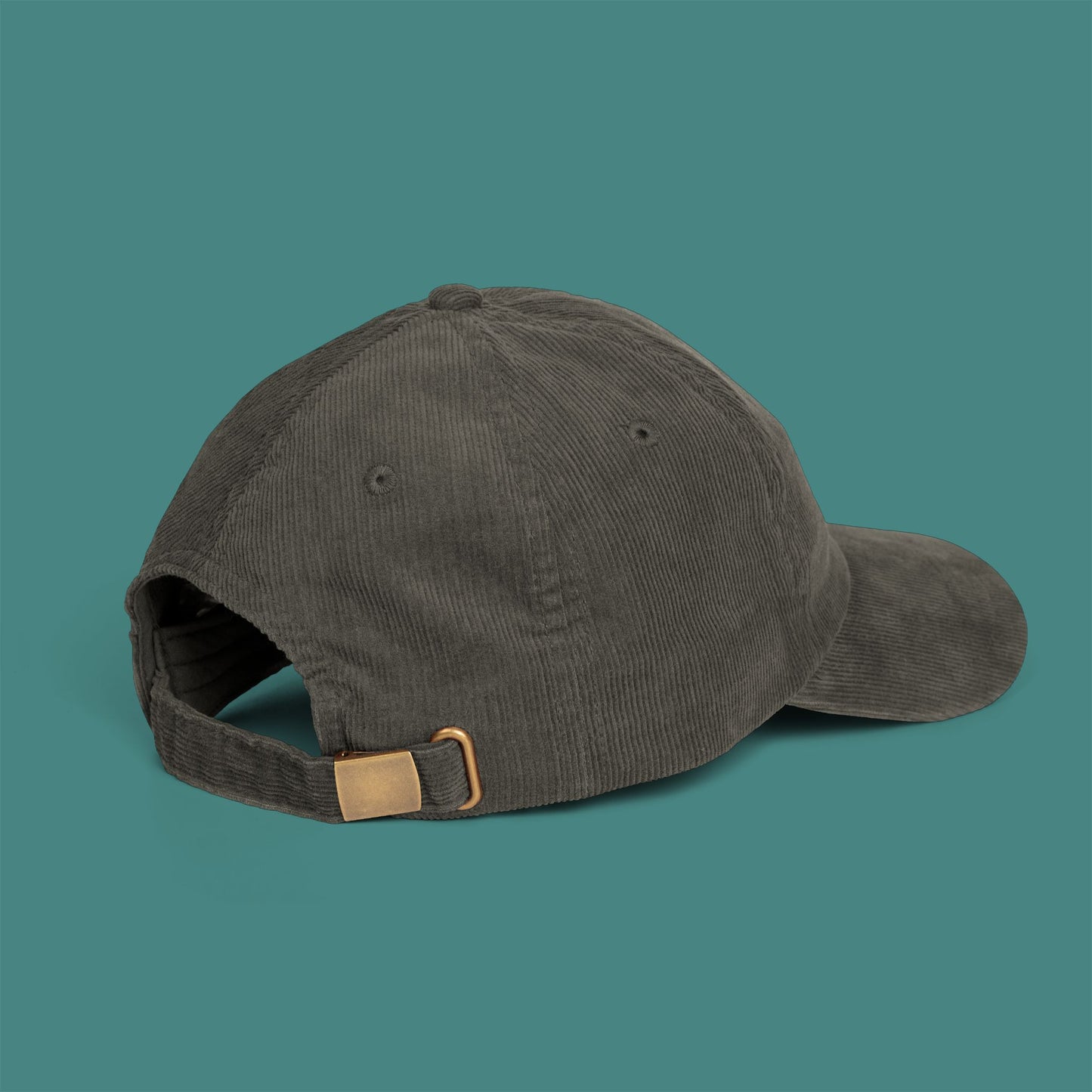 Intricate Mandala Octopus Corduroy Embroidered Cap