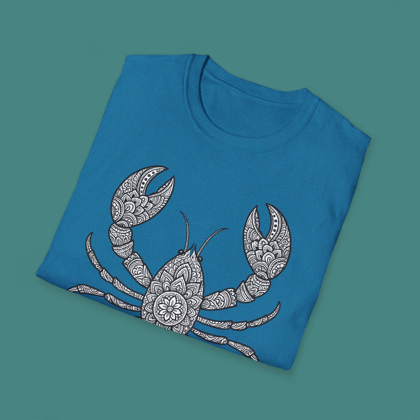 Intricate Mandala Lobster Unisex T-Shirt