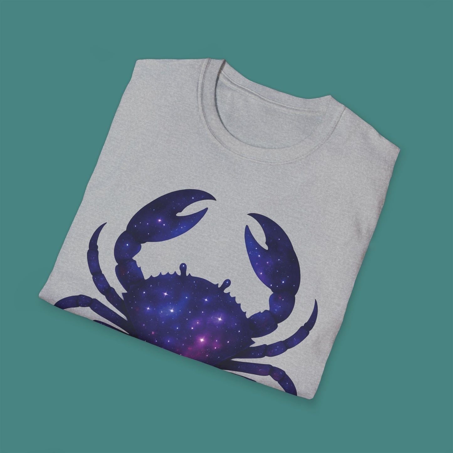 Cosmic Galaxy Crab Unisex T-Shirt