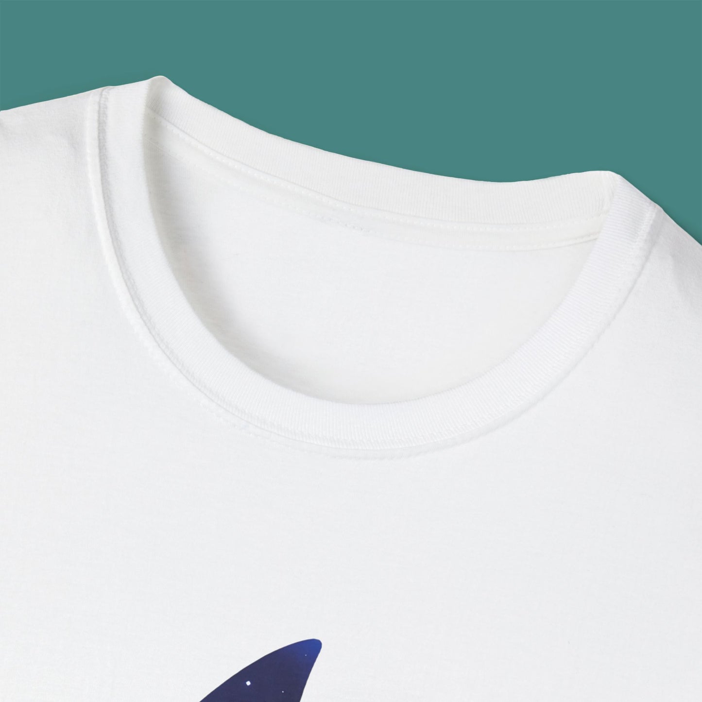 Cosmic Galaxy Shark Unisex T-Shirt