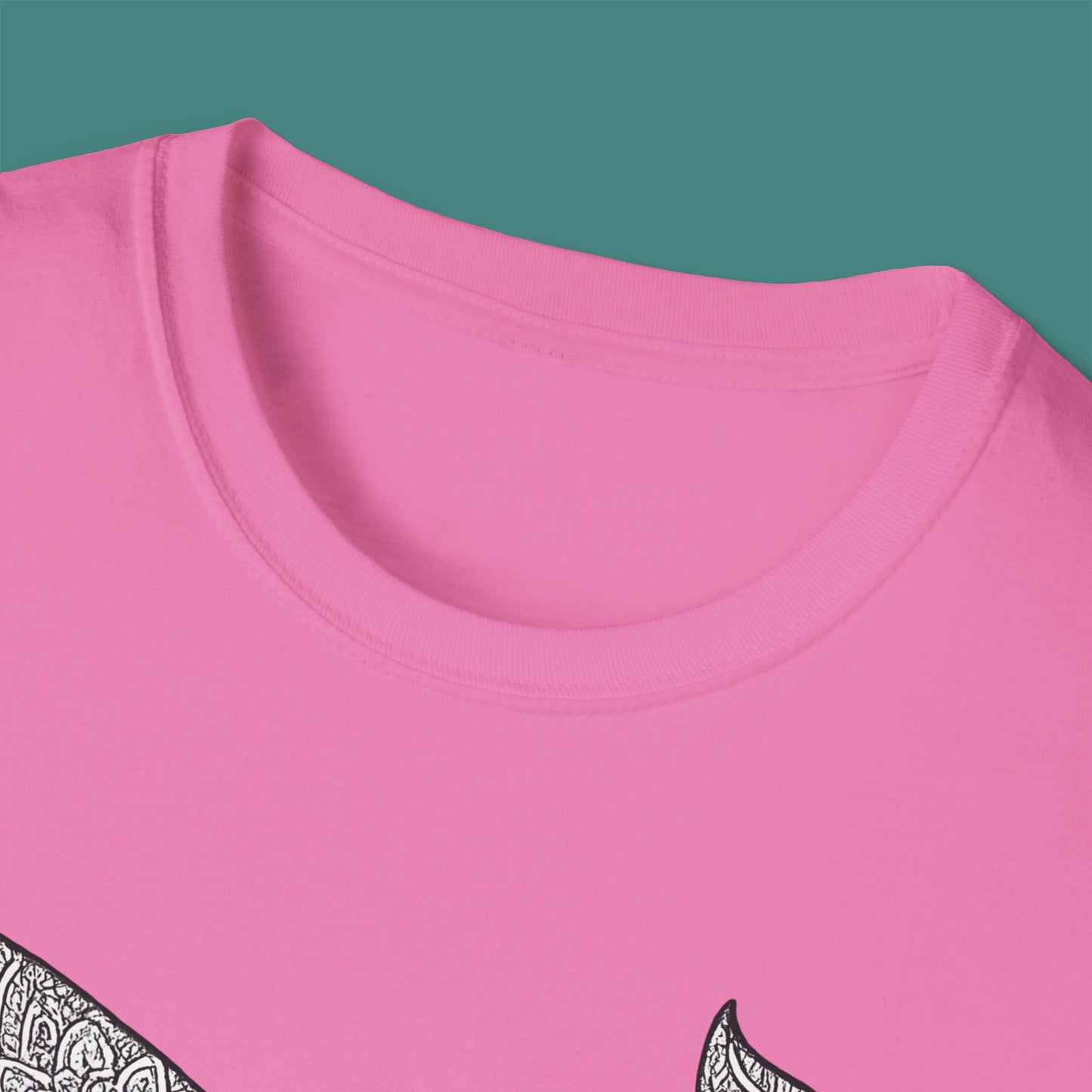 Intricate Mandala Whale Unisex T-Shirt
