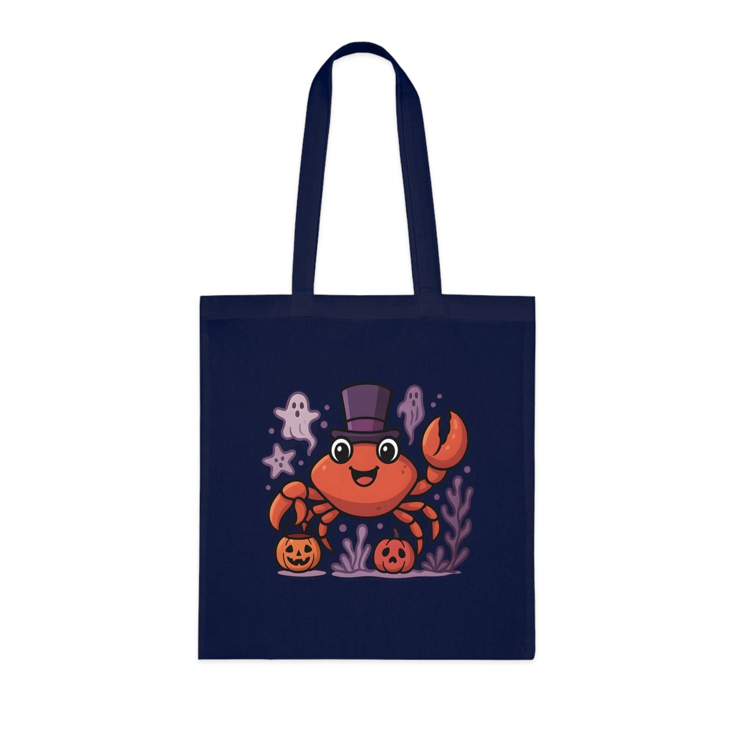 Halloween Crab Tote Bag