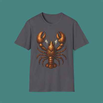 Steampunk Mechanical Lobster Unisex T-Shirt