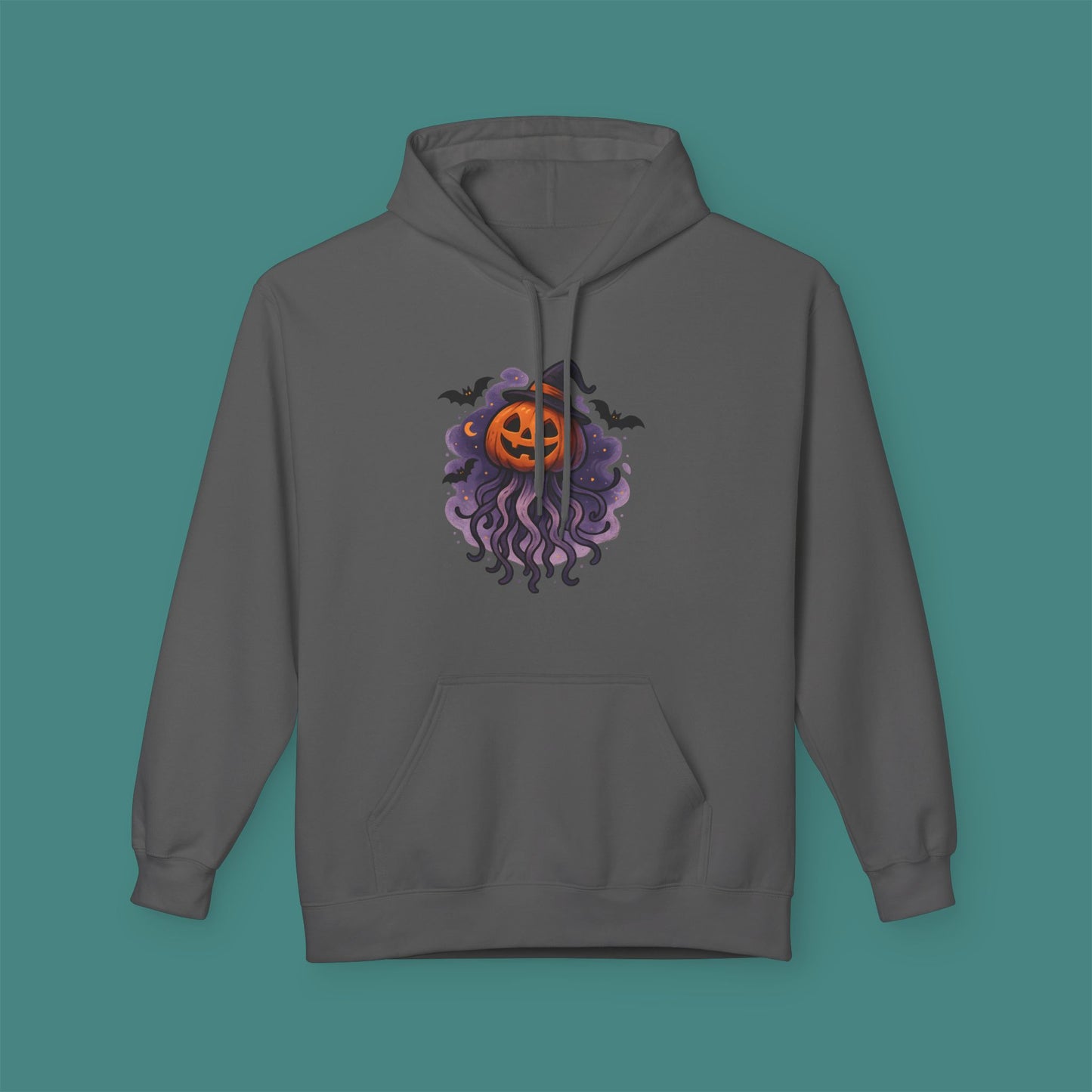 Halloween Jellyfish Fleece Unisex Hoodie