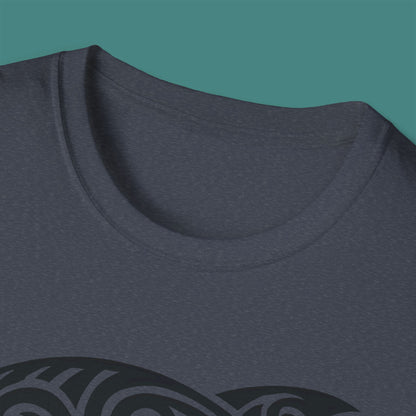 Tribal Tattoo Dolphin Unisex T-Shirt