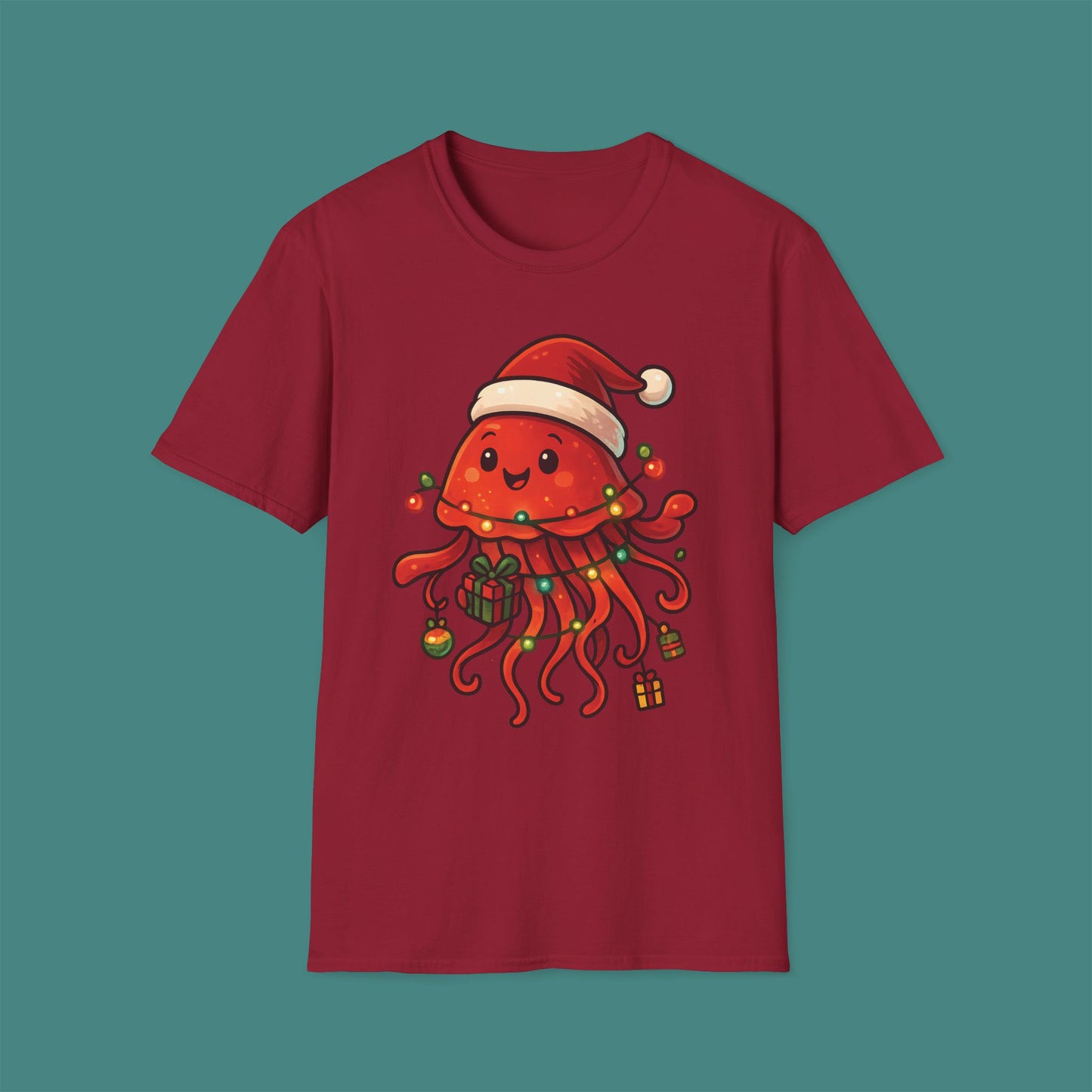 Christmas Jellyfish Unisex T-Shirt