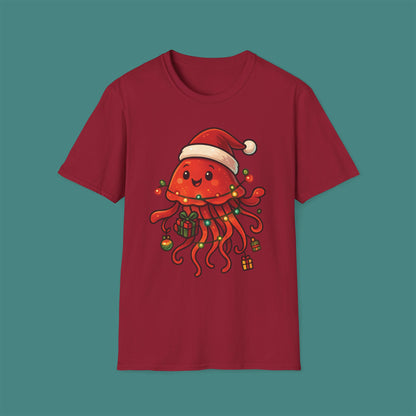 Christmas Jellyfish Unisex T-Shirt