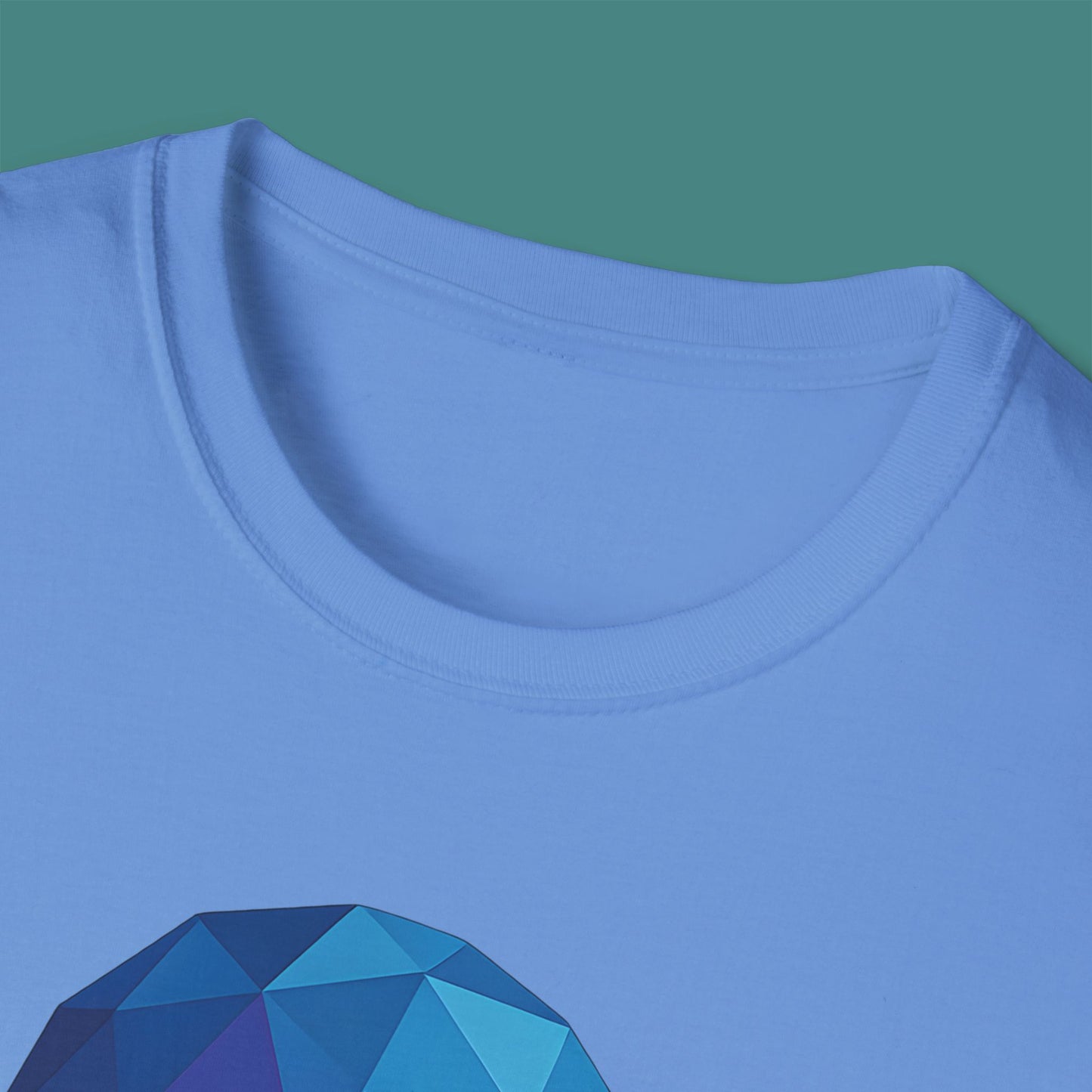 Geometric Polygon Jellyfish Unisex T-Shirt