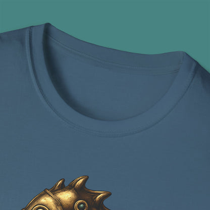 Steampunk Mechanical Seahorse Unisex T-Shirt