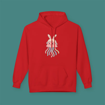 Easter Jellyfish Fleece Unisex Hoodie