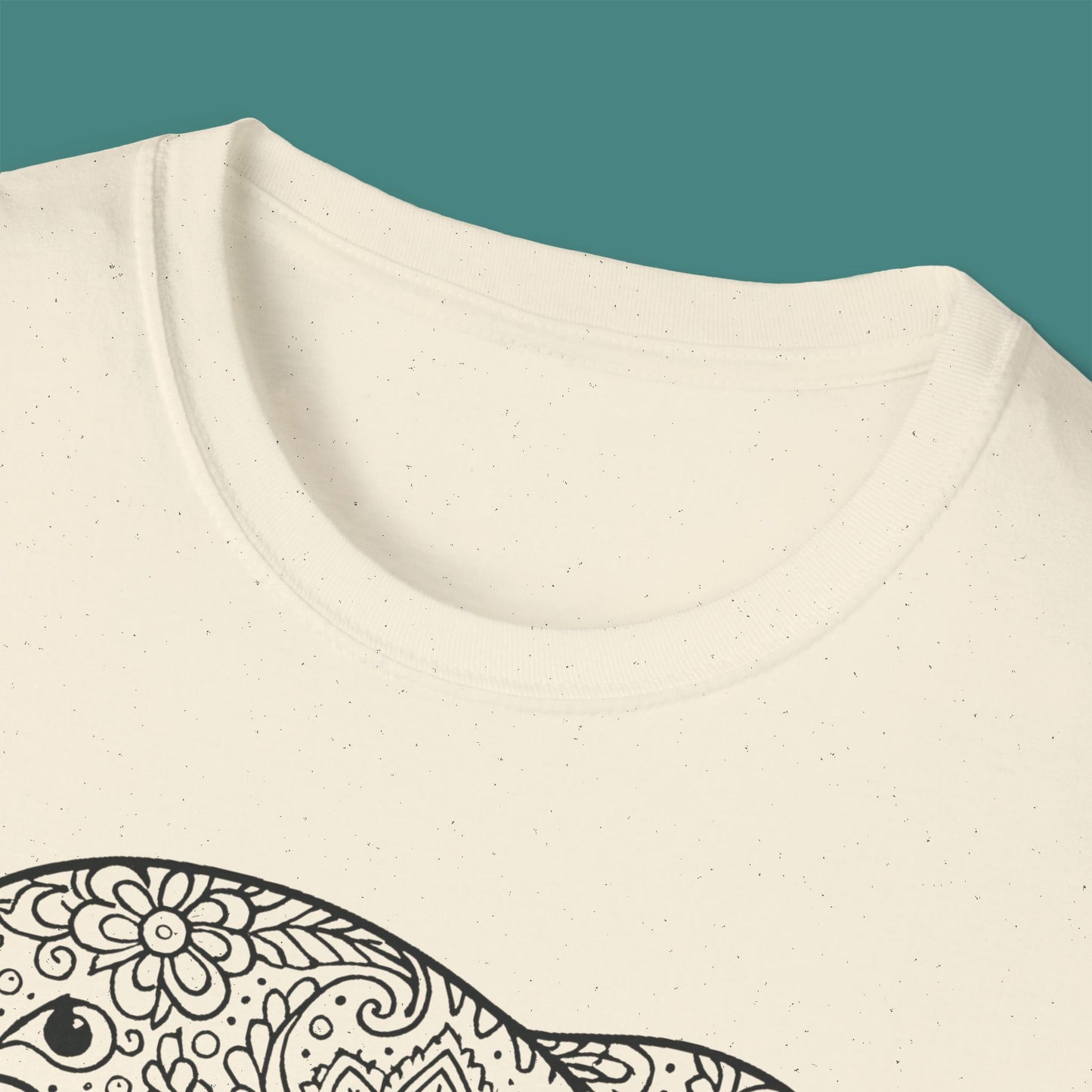 Intricate Mandala Dolphin Unisex T-Shirt