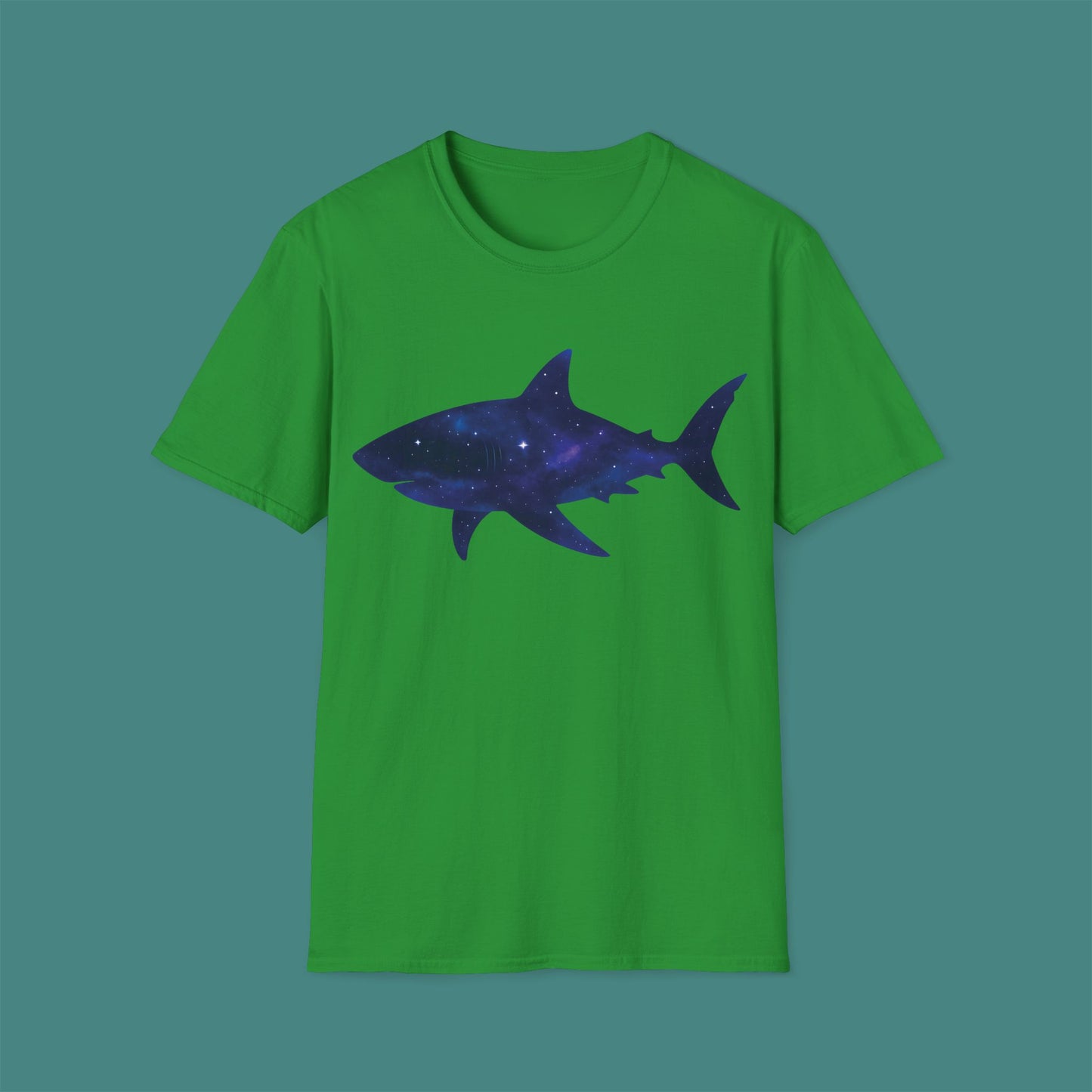 Cosmic Galaxy Shark Unisex T-Shirt