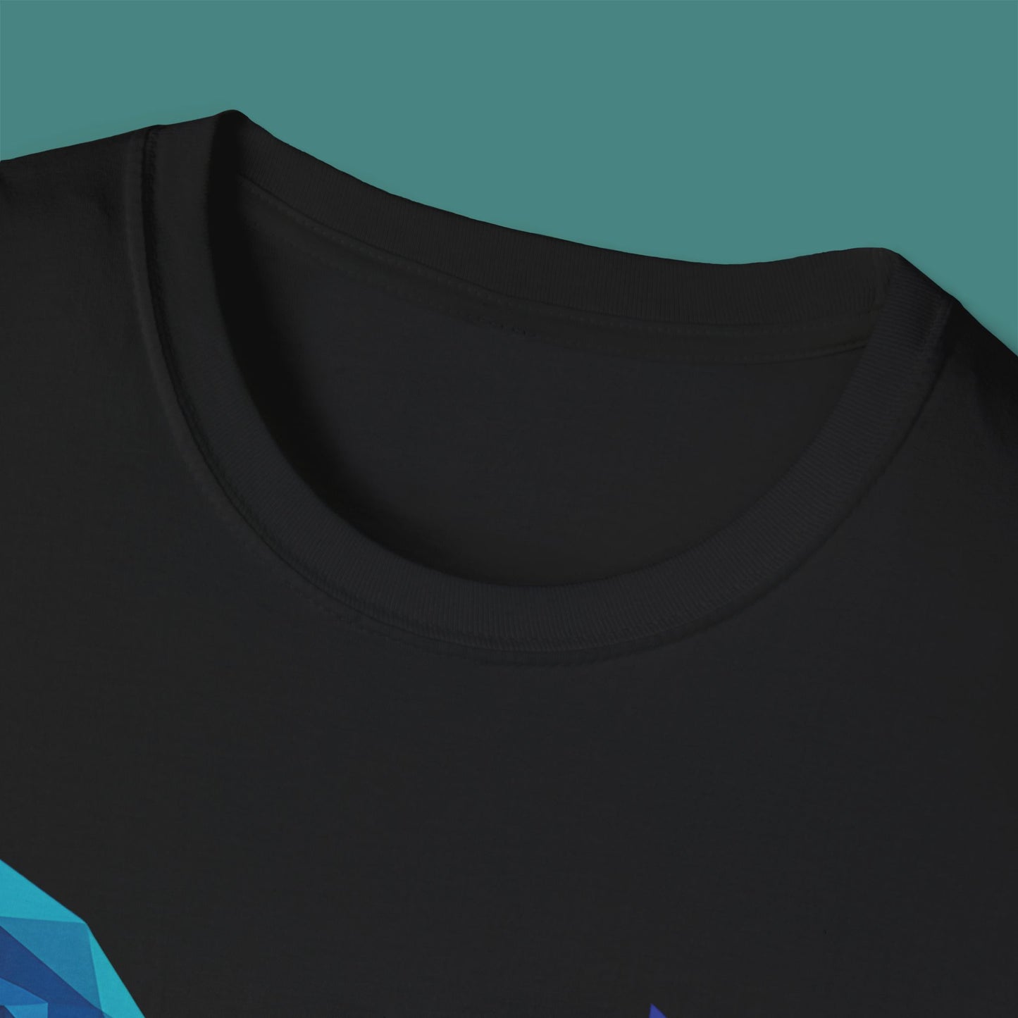 Geometric Polygon Whale Unisex T-Shirt