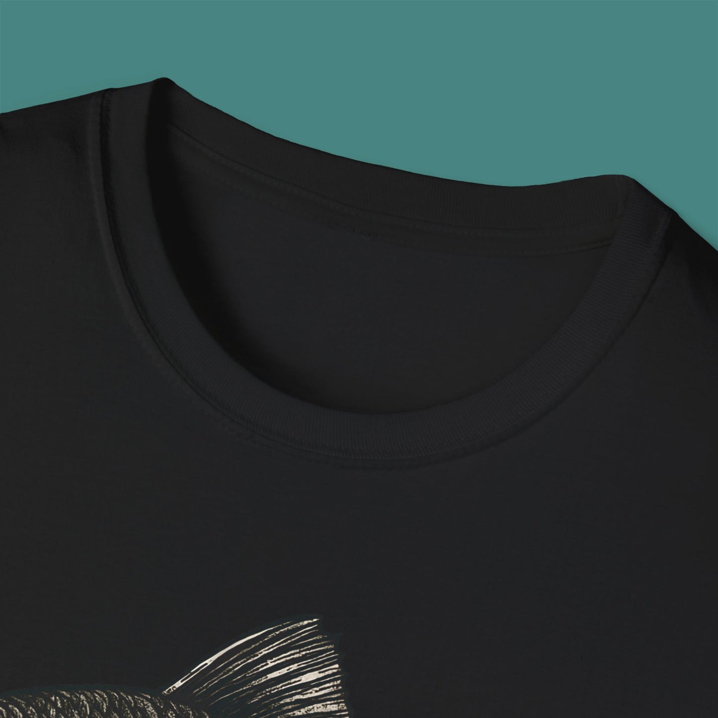 Vintage Etching Fish Unisex T-Shirt