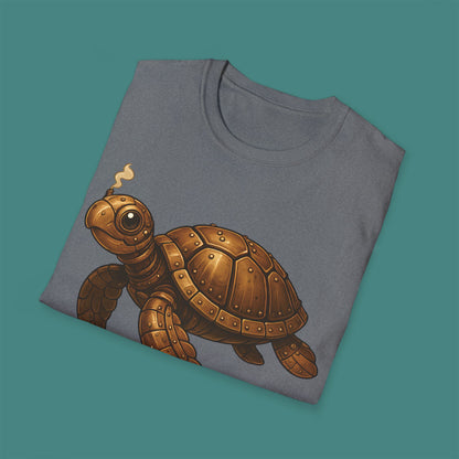 Steampunk Mechanical Turtle Unisex T-Shirt