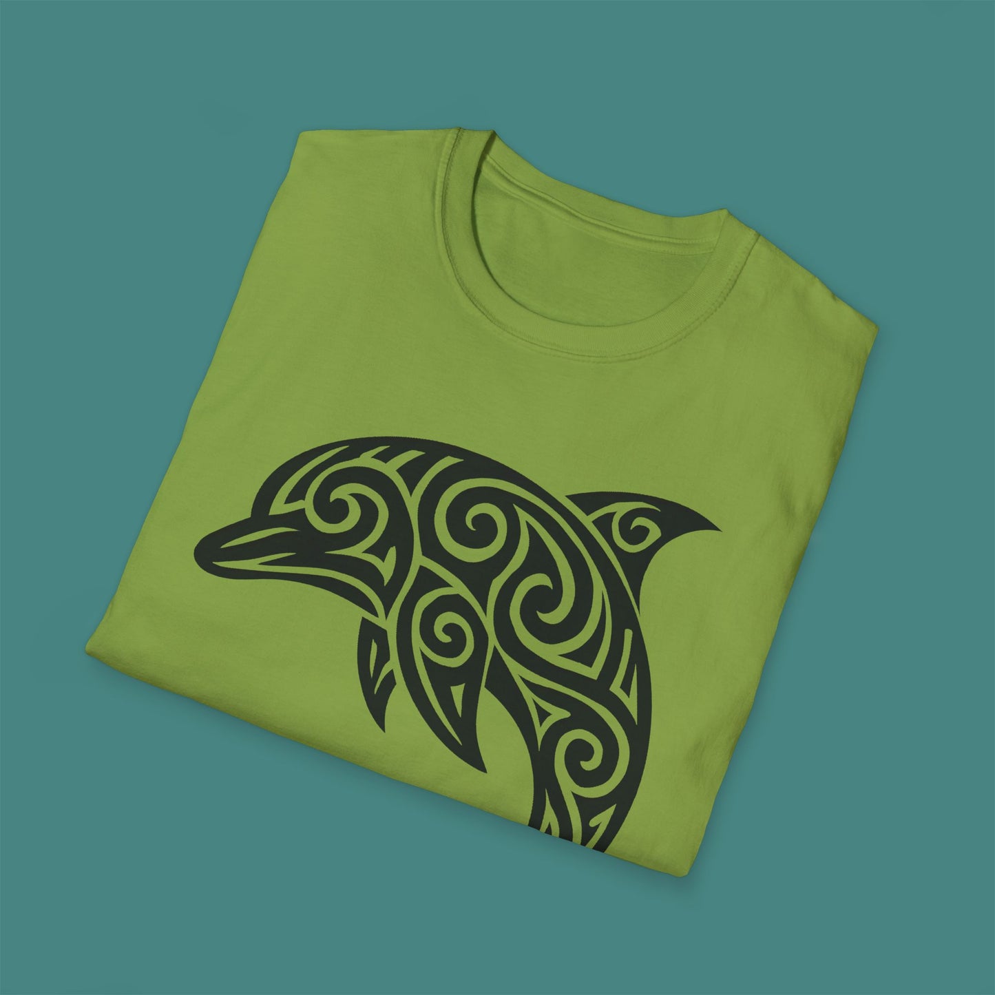 Tribal Tattoo Dolphin Unisex T-Shirt