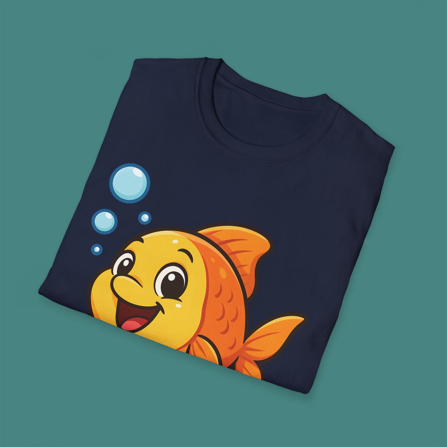Cartoon Cute Fish Unisex T-Shirt