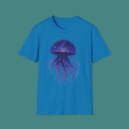 Cosmic Galaxy Jellyfish Unisex T-Shirt