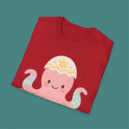 Easter Octopus Unisex T-Shirt