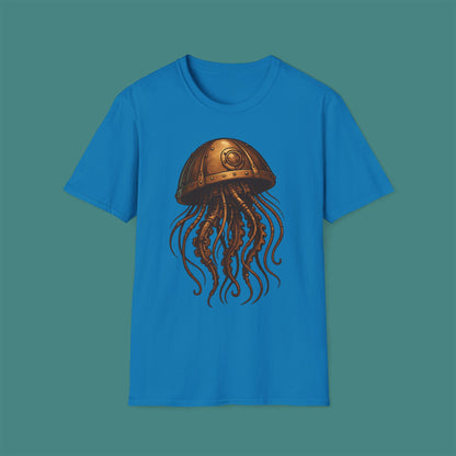 Steampunk Mechanical Jellyfish Unisex T-Shirt