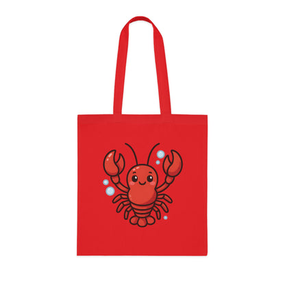 Cartoon Cute Lobster Tote Bag