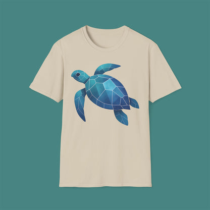 Geometric Polygon Turtle Unisex T-Shirt