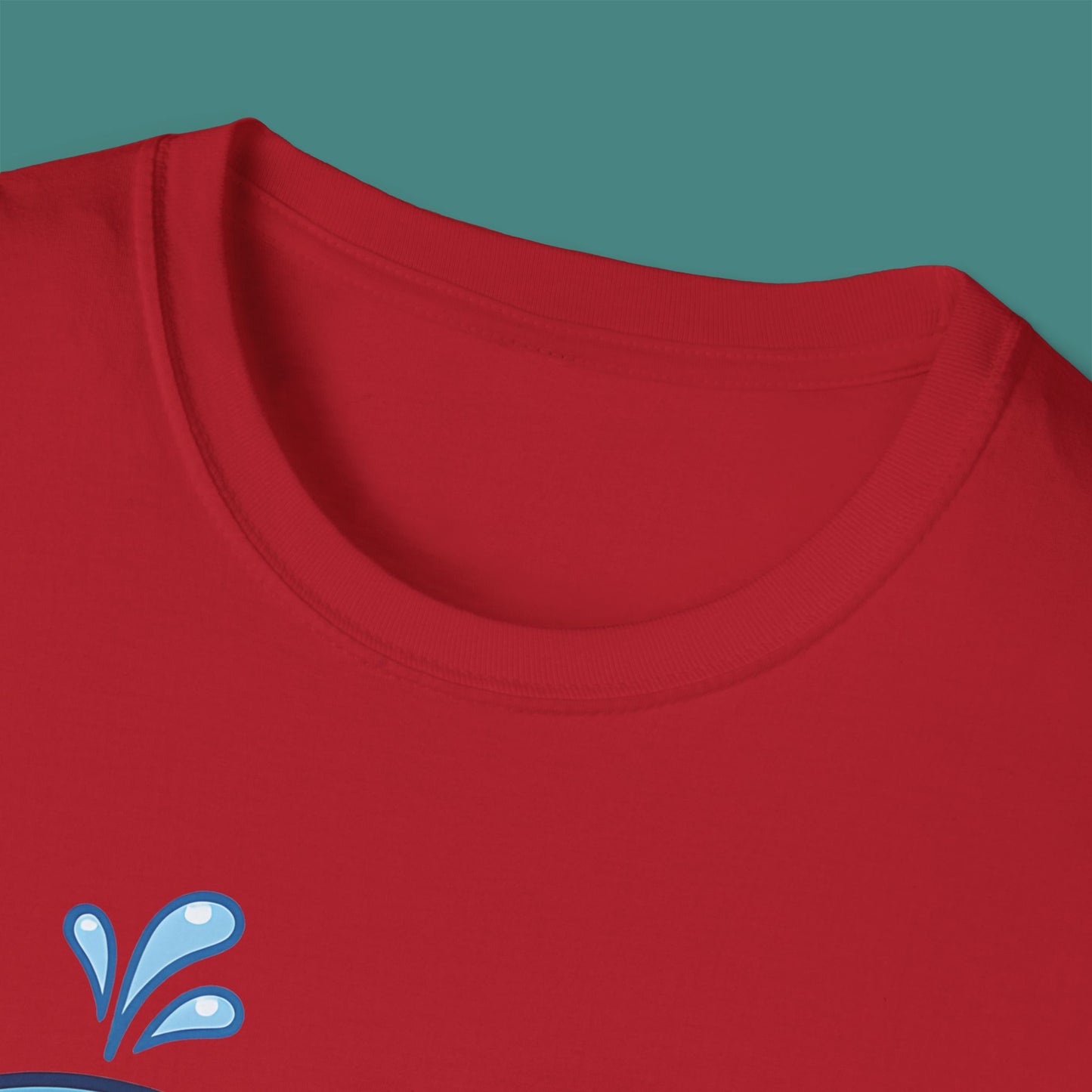 Cartoon Cute Whale Unisex T-Shirt