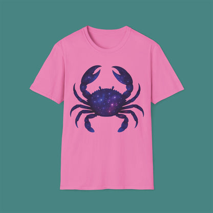 Cosmic Galaxy Crab Unisex T-Shirt