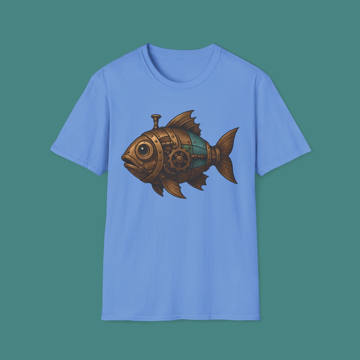 Steampunk Mechanical Fish Unisex T-Shirt