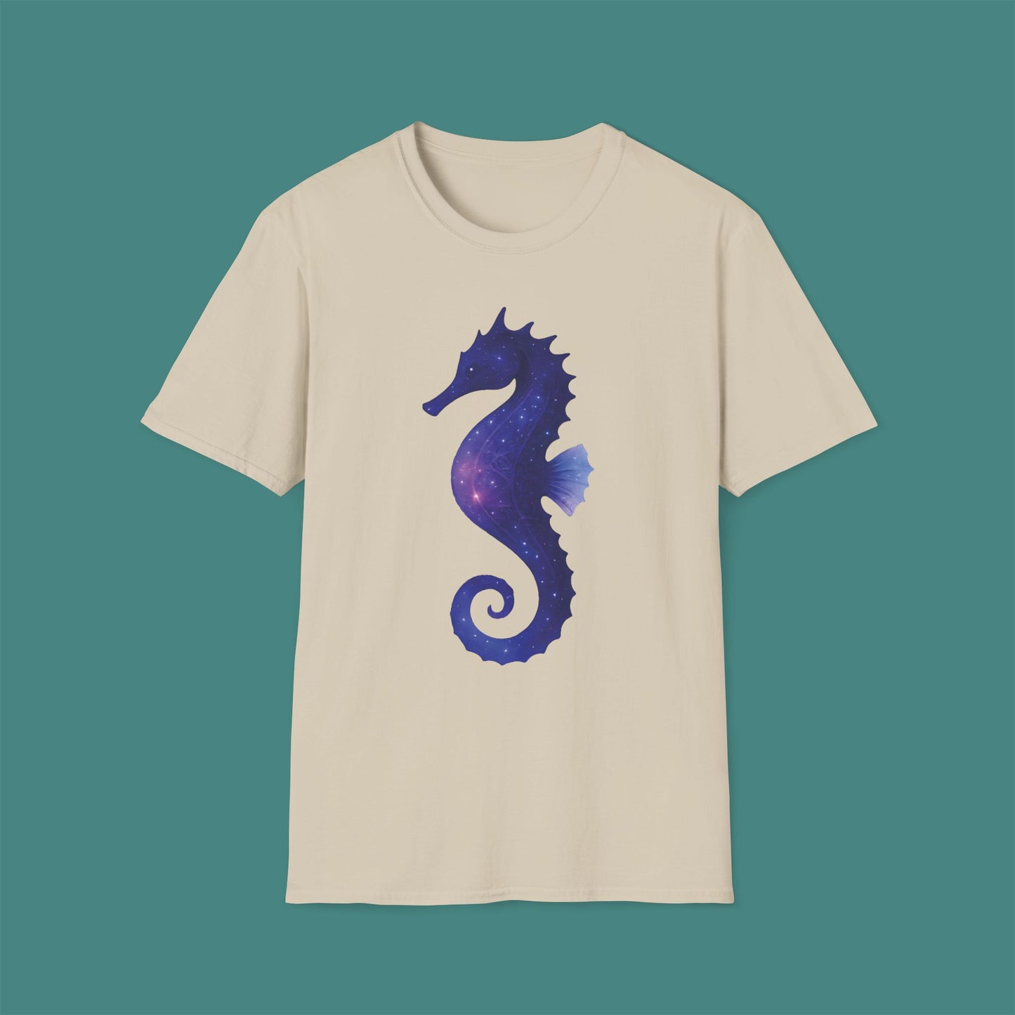 Cosmic Galaxy Seahorse Unisex T-Shirt