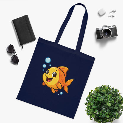 Cartoon Cute Fish Tote Bag