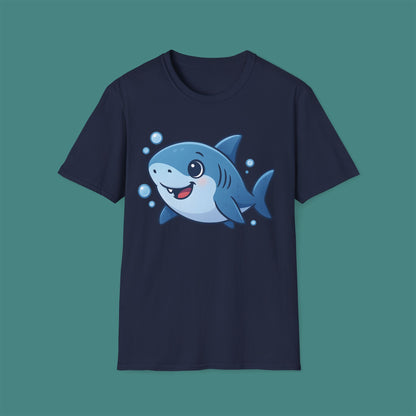 Cartoon Cute Shark Unisex T-Shirt