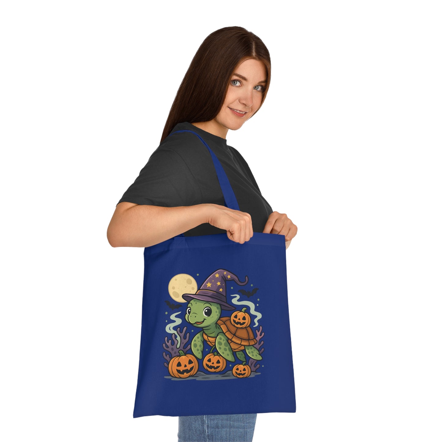 Halloween Turtle Tote Bag