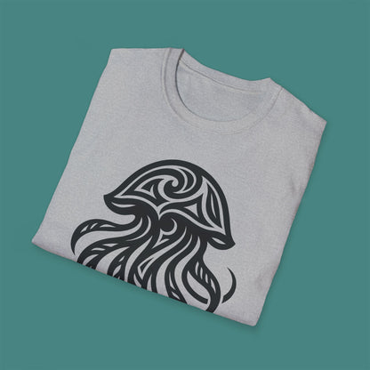 Tribal Tattoo Jellyfish Unisex T-Shirt