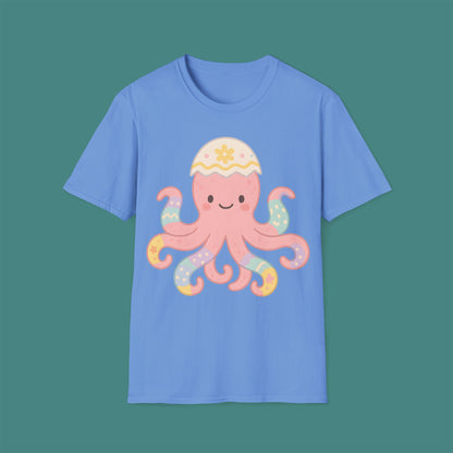 Easter Octopus Unisex T-Shirt