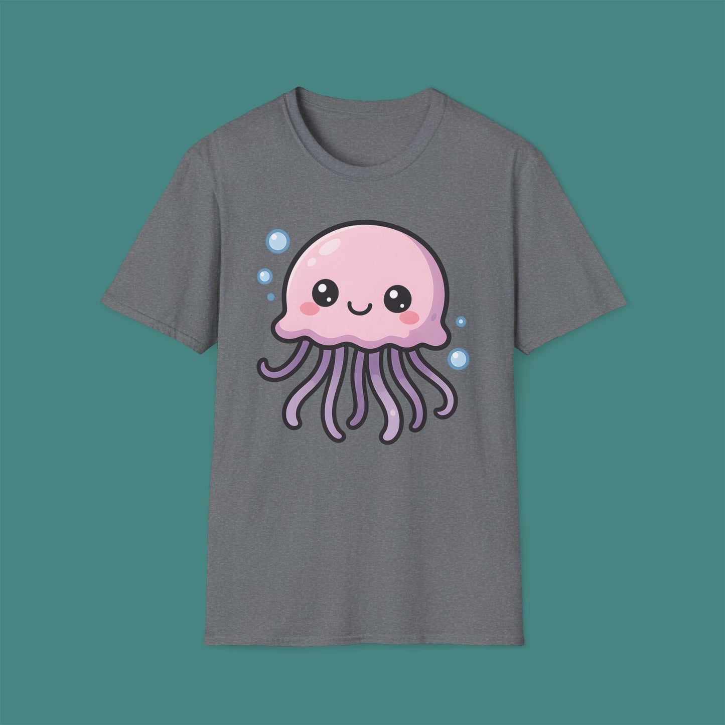 Cartoon Cute Jellyfish Unisex T-Shirt