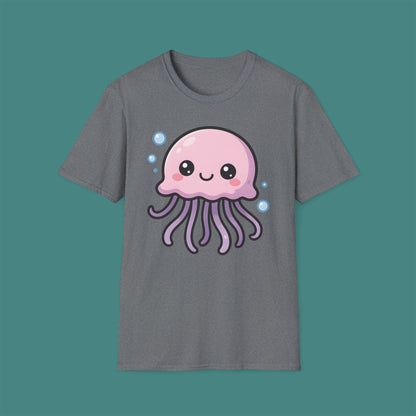 Cartoon Cute Jellyfish Unisex T-Shirt