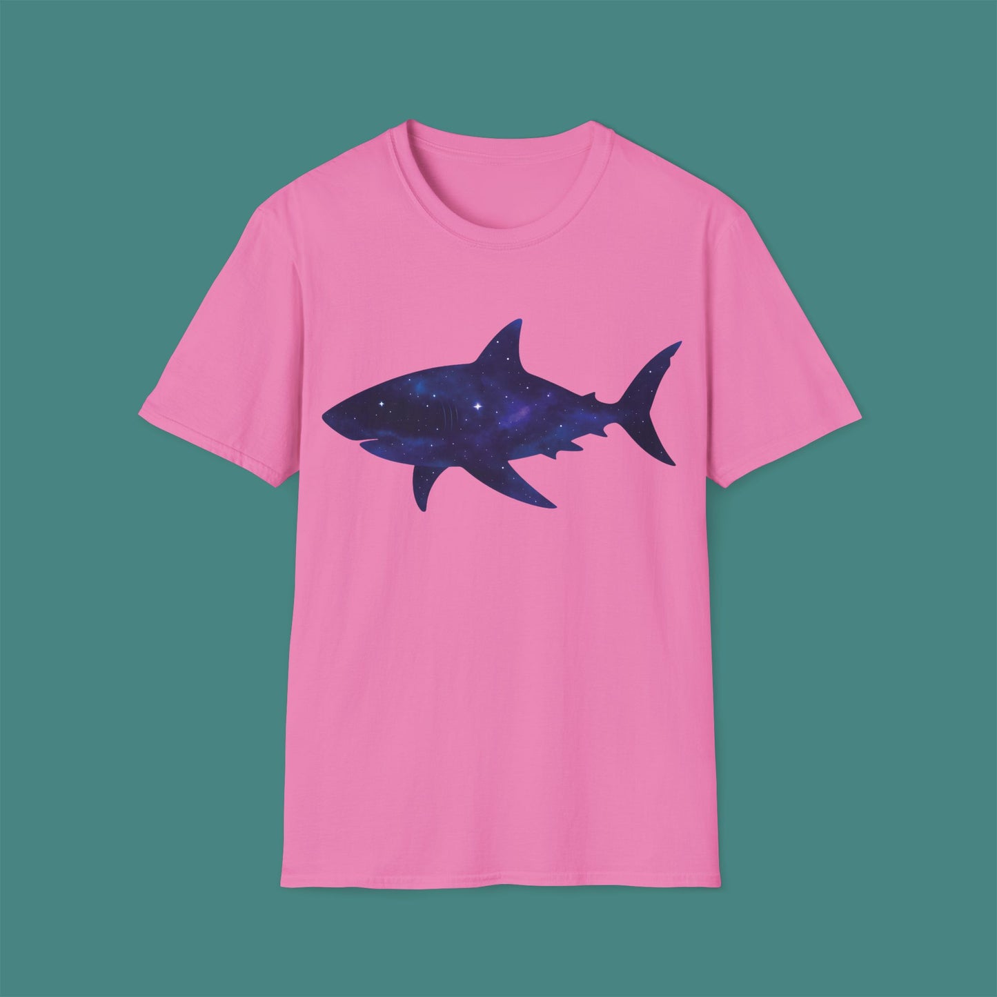 Cosmic Galaxy Shark Unisex T-Shirt
