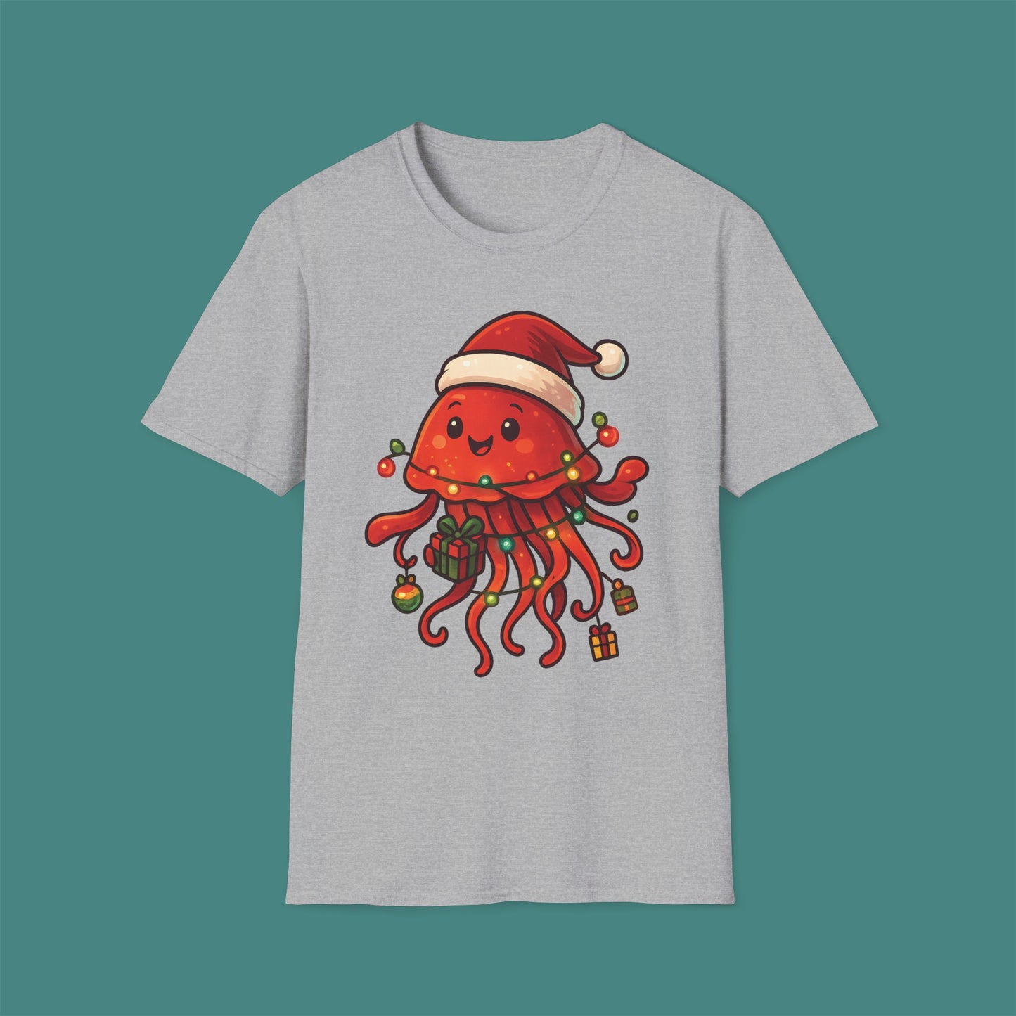 Christmas Jellyfish Unisex T-Shirt