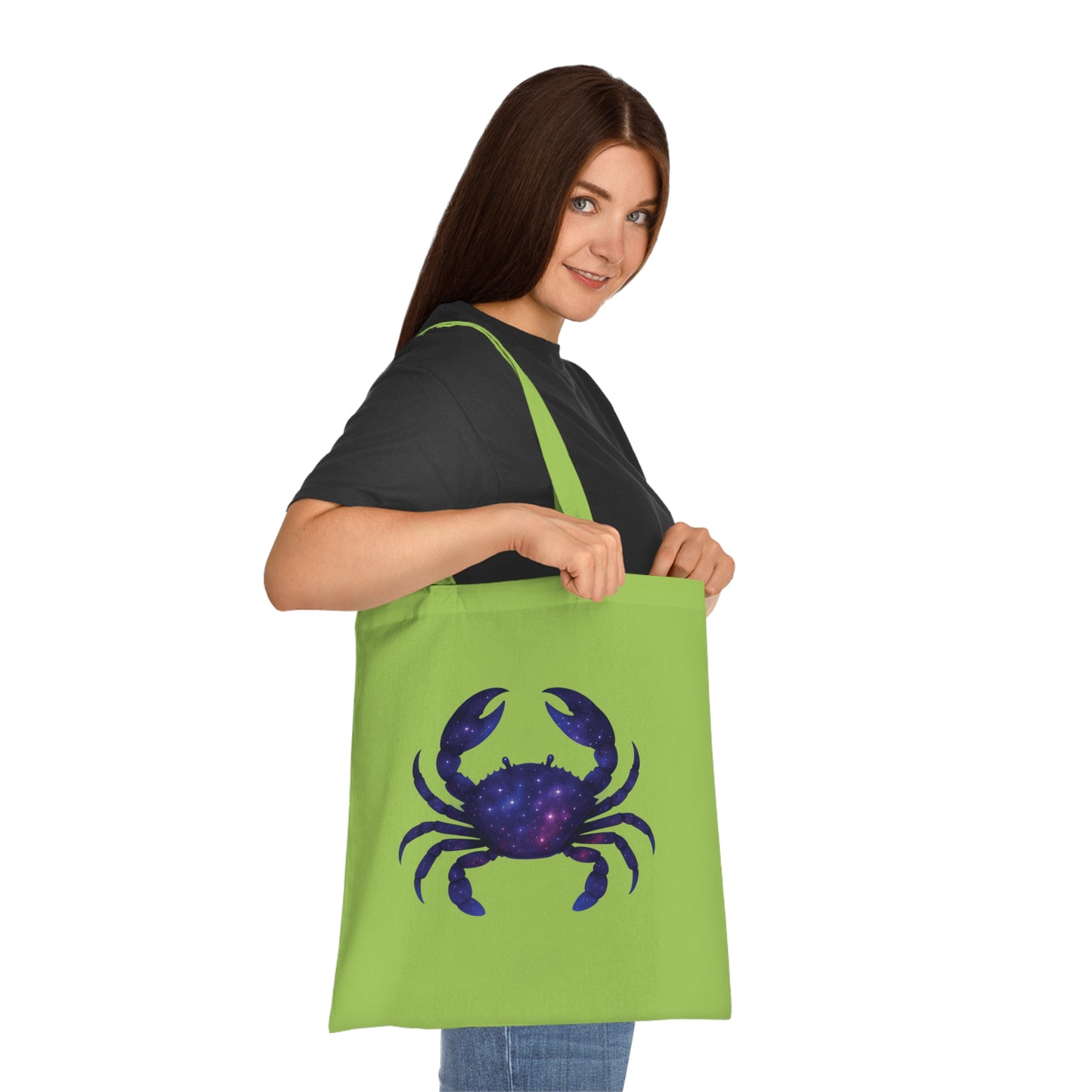 Cosmic Galaxy Crab Tote Bag