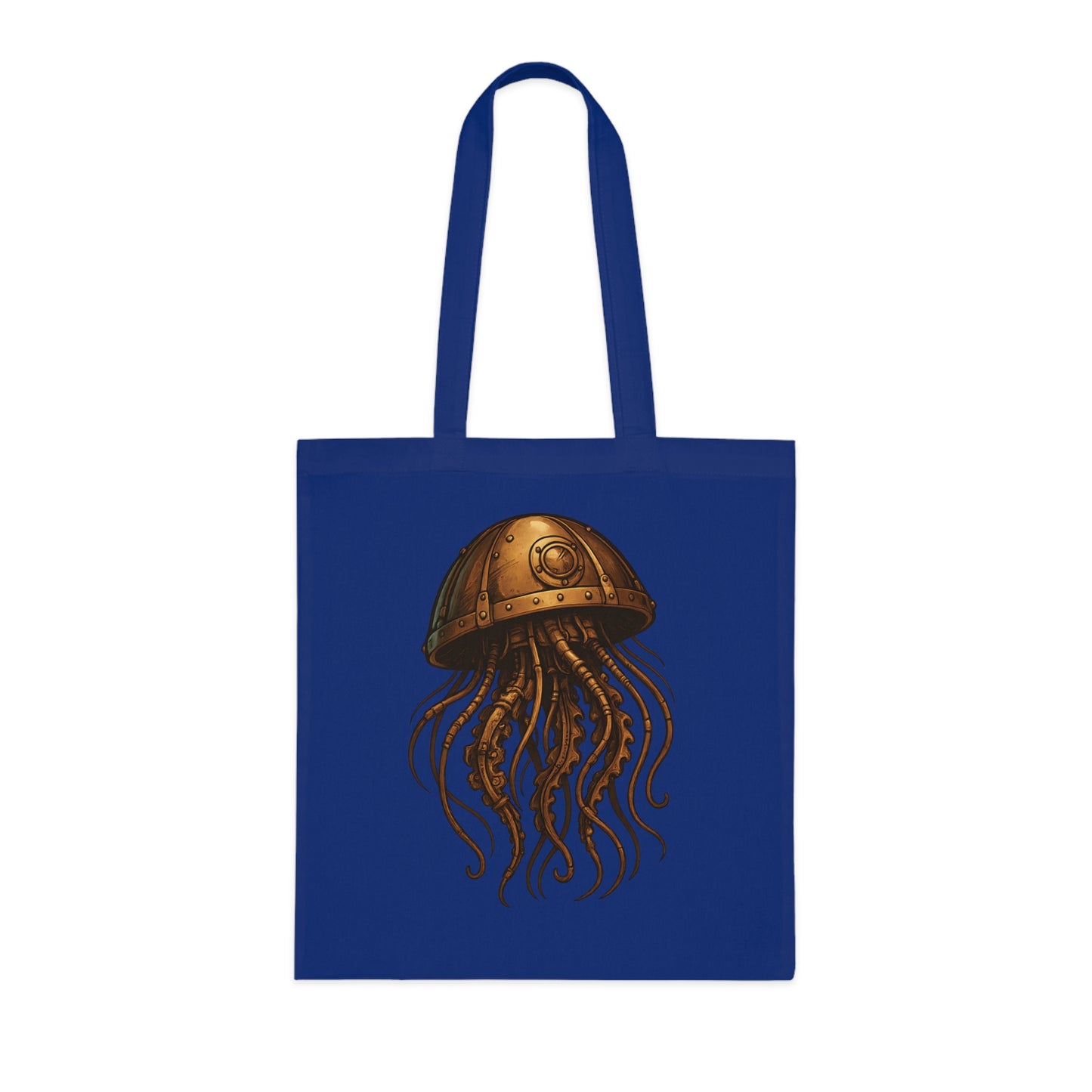 Steampunk Mechanical Jellyfish Tote Bag