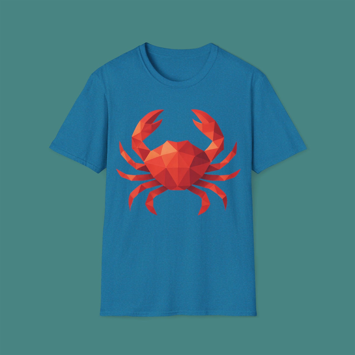 Geometric Polygon Crab Unisex T-Shirt