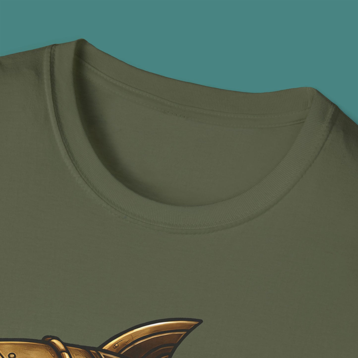Steampunk Mechanical Shark Unisex T-Shirt
