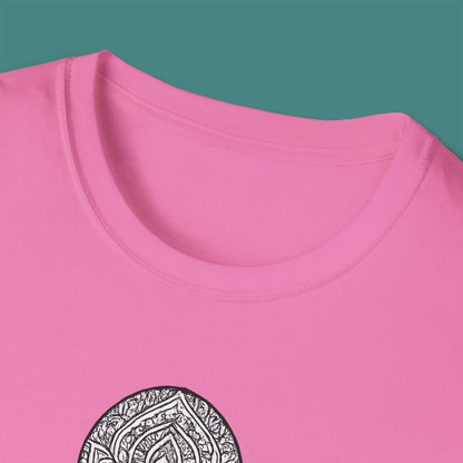 Intricate Mandala Octopus Unisex T-Shirt