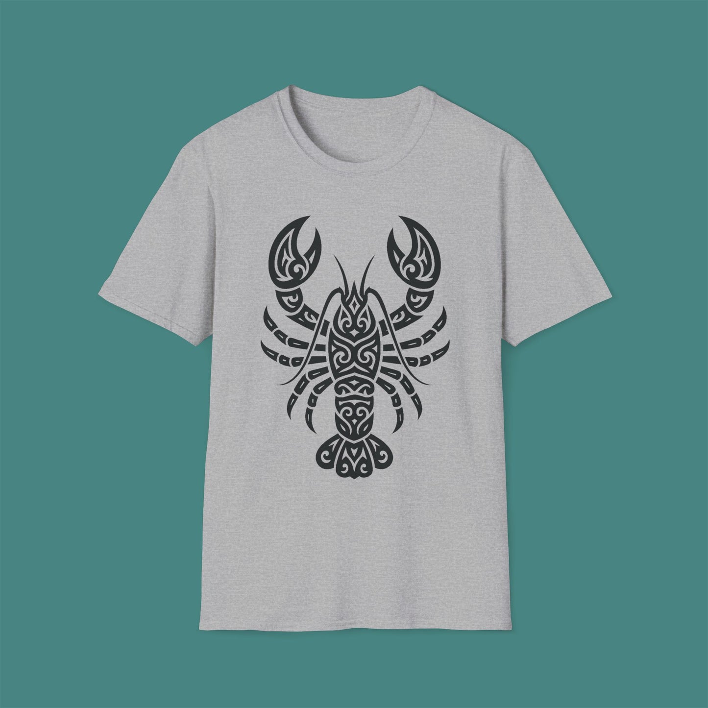 Tribal Tattoo Lobster Unisex T-Shirt