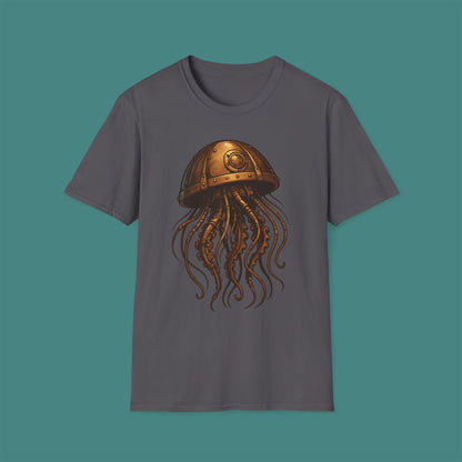 Steampunk Mechanical Jellyfish Unisex T-Shirt