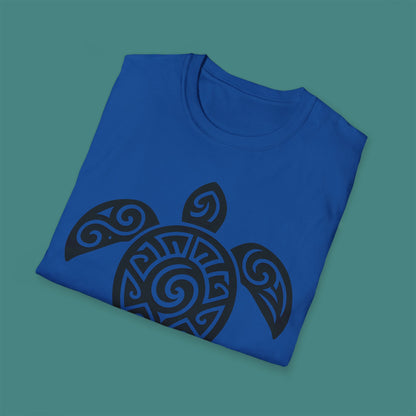 Tribal Tattoo Turtle Unisex T-Shirt