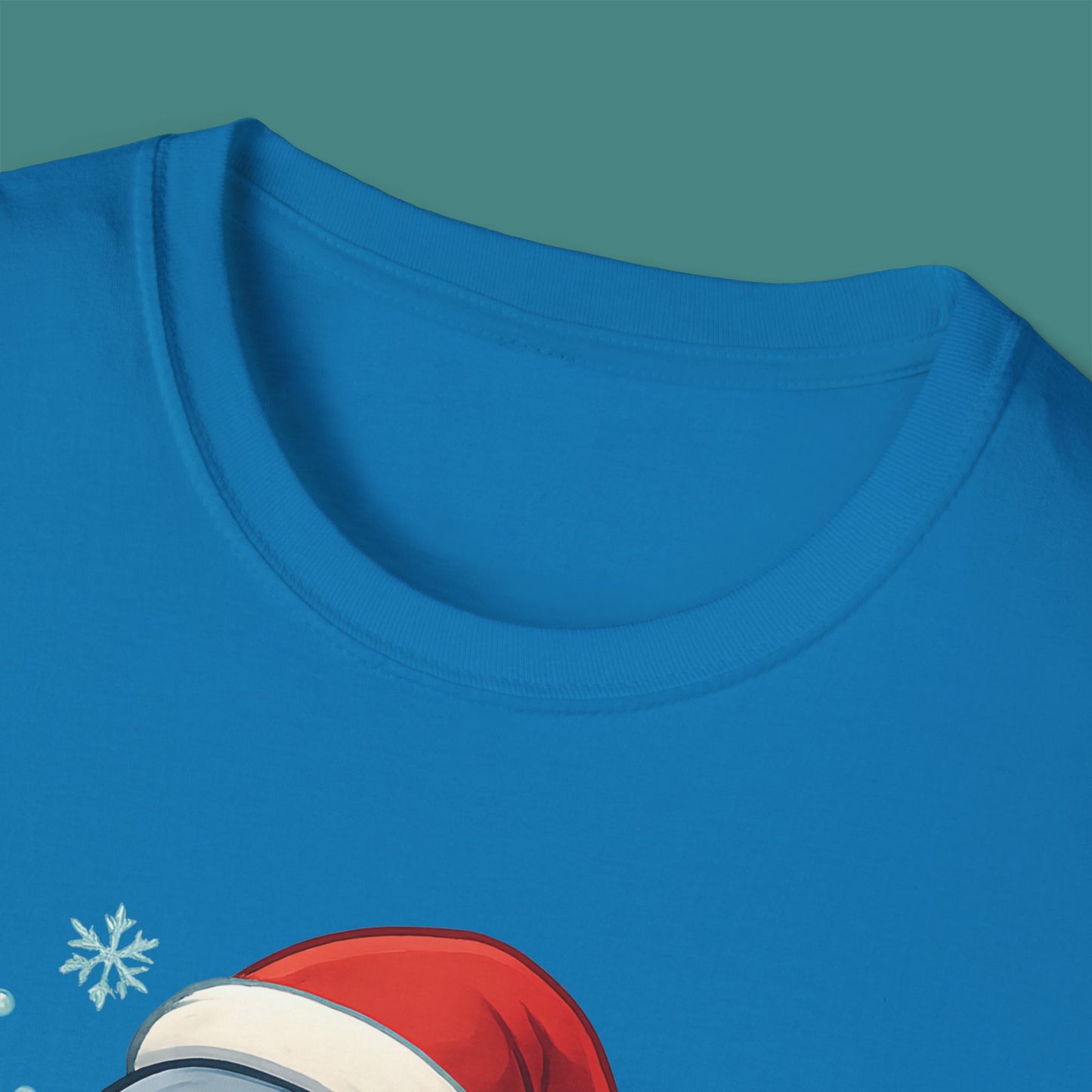 Christmas Dolphin Unisex T-Shirt